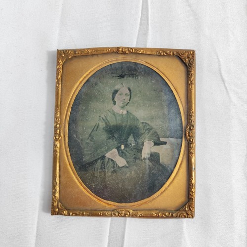 Antique ambrotype glass - antique,