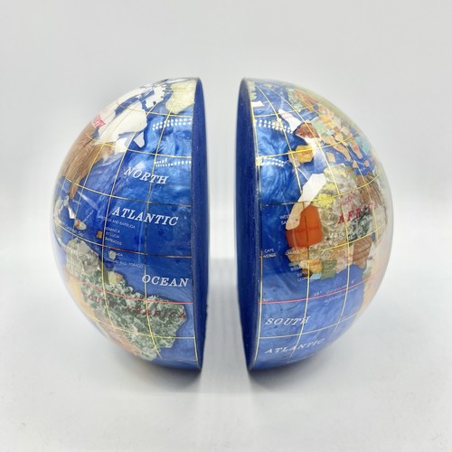 Gemstone globe earth - gemstone,