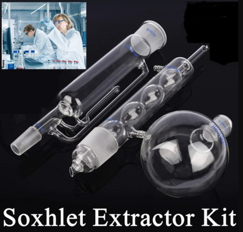 Set soxhlet extractor kit - extractor,