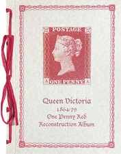 Queen victoria penny - queen, red