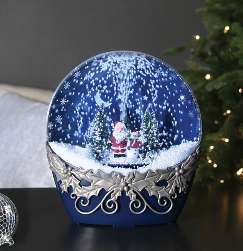 Christmas snowing santa - snowing,