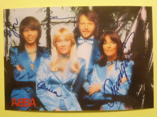 Abba repro autograph - (70s),,