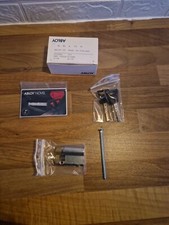 Abloy Cylinder euro lock CY326U 36mm 10mm Satin Chrome new