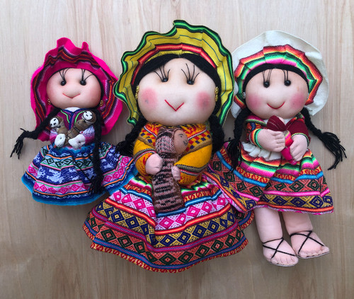 Peruvian girl dolls - peruvian,