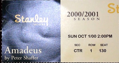 Amadeus stanley theatre - amadeus,