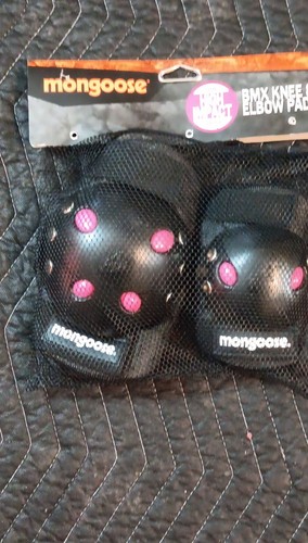 Mongoose bmx knee elbow pad - bmx,