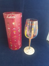 Lolita Wine Glass Happy Birthday . In box