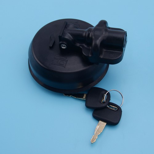 Excavator locking fuel cap - excavator,