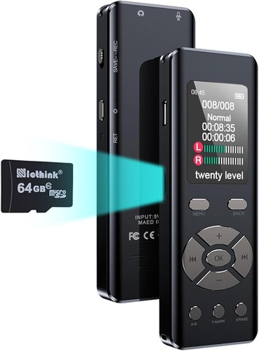 64gb digital voice recorder - 64gb,