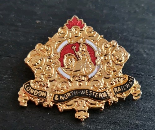 Vintage railway badge london - vintage,