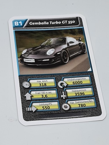 Gemballa turbo 550 b1 - gemballa,