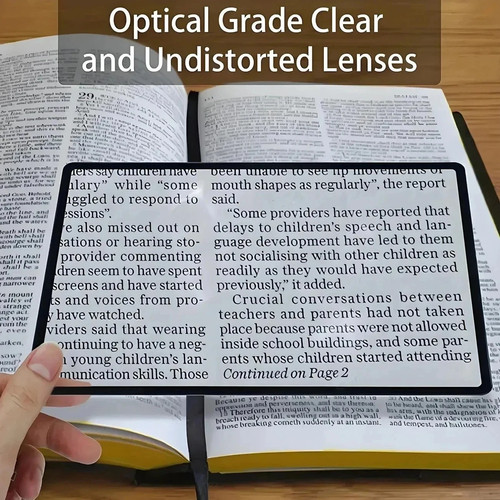 Book magnifier for reading - magnifier,