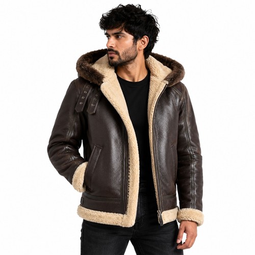 Mens sheepskin jacket - mens,