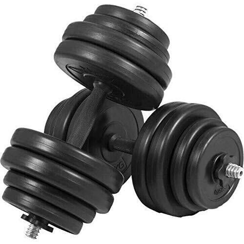 Adjustable dumbbells set 2x10 - set,