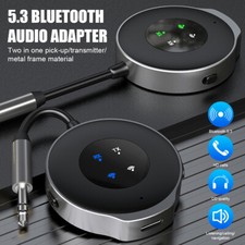 Bluetooth 5.3 Audio Transmitter Receiver 3.5MM AUX HiFi Music Wireless Adapter