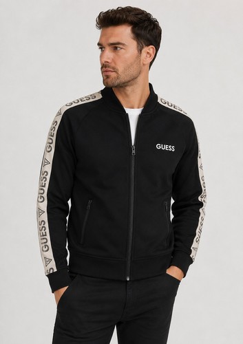 Guess mens black logo tape - guess,