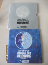 Sainsburys Makers of the Millennium Medal Coin Collection Complete