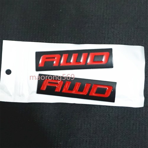 Black matte red awd - awd, metal