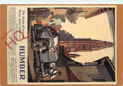 Picture postcard vintage car - postcard,,