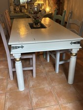 Sheesham Indian Wood Dining Table and 4 Chairs Solid Wood