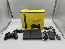 Sony PlayStation 2 Slim Console PAL Game Controller Cables Box