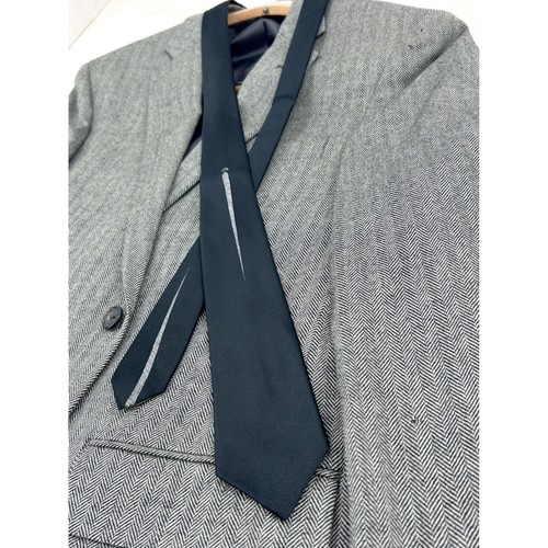 John frederics silk skinny tie - john,