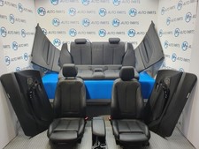 BMW 2 SERIES COMPLETE M SPORT INTERIOR SEATS KIT LEDER DAKOTA BLACK F22 