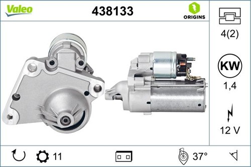 Valeo 438133 starter - 438133,