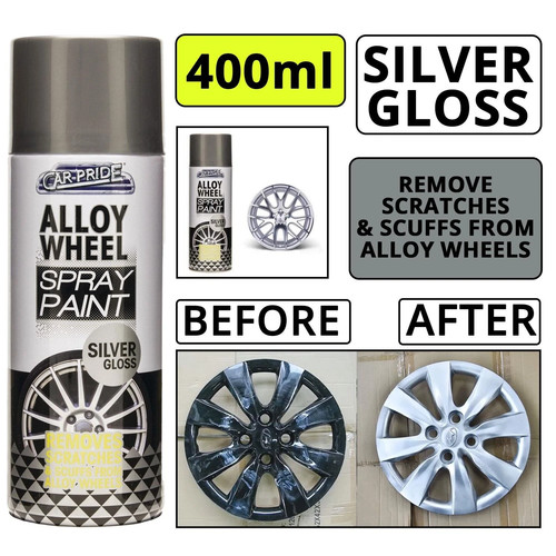 Carpride silver gloss - gloss, spray
