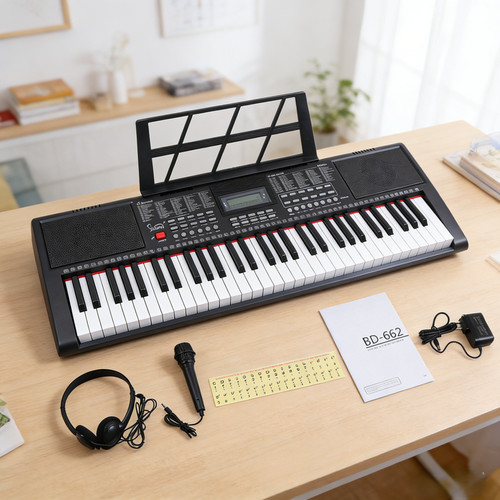 Keys electronic keyboard - 61,