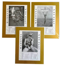 MADONNA 1993 SEX BOOK CALENDAR UNRELEASED PROTOTYPE PRINTERS PROOF PRINTS 16x11"