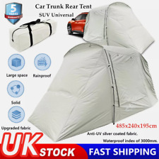 UK Car Trunk Rear Tent Universal SUV Tailgate Camping Shelter Anti-UV Waterproof