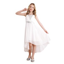Flower Girls Ruched Sequin