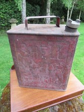 Shell Motor Spirit Petrol Can