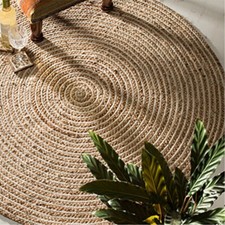 Large Round Natural 100%