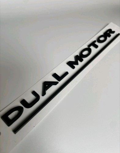 Fits tesla dual motor badge - fits,