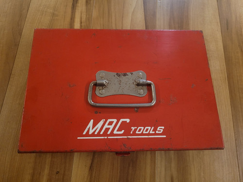 Vintage mac tools red - mac, metal