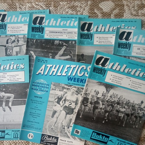 Athletics weekly magazines - athletics,