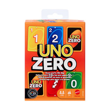 UNO Zero Card Game 2-8 Players