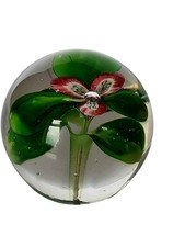 Vintage Paperweight Clear