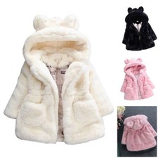 Soft Winter Baby Girls Hooded