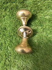 Pair Of Vintage Brass Door