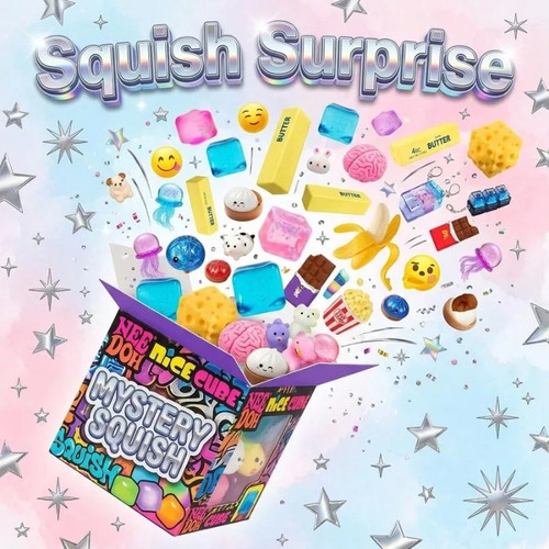 Holiday squishy mystery blind - mystery,