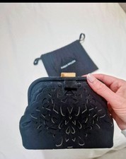 Karen Millen Small Black Suede