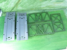 Hornby R657 girder bridge spare parts inc 4 x track beds
