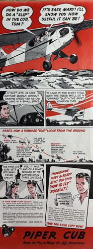 1945 piper aircraft - piper, lock