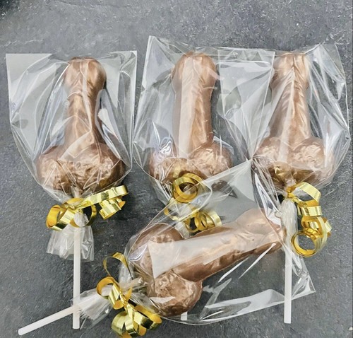 Chocolate penis lolly - chocolate, hen