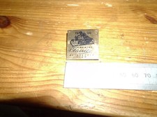 10th Bristol Motorcycle show square badge - 3cm x 3cm - Ex-