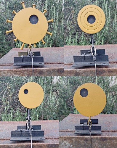 Knock down airgun - , target