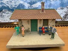 G Gauge - Pola 1986 - Station Building / House - People, Detailed